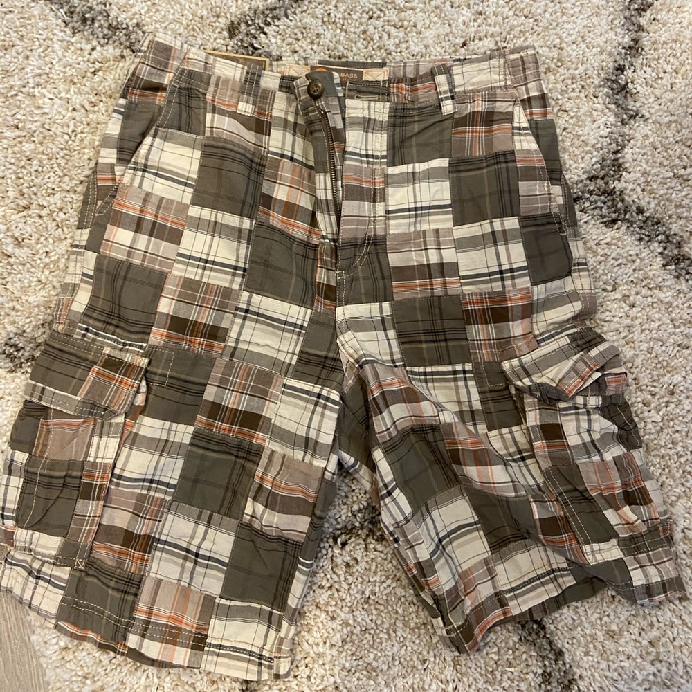 Plaid shorts